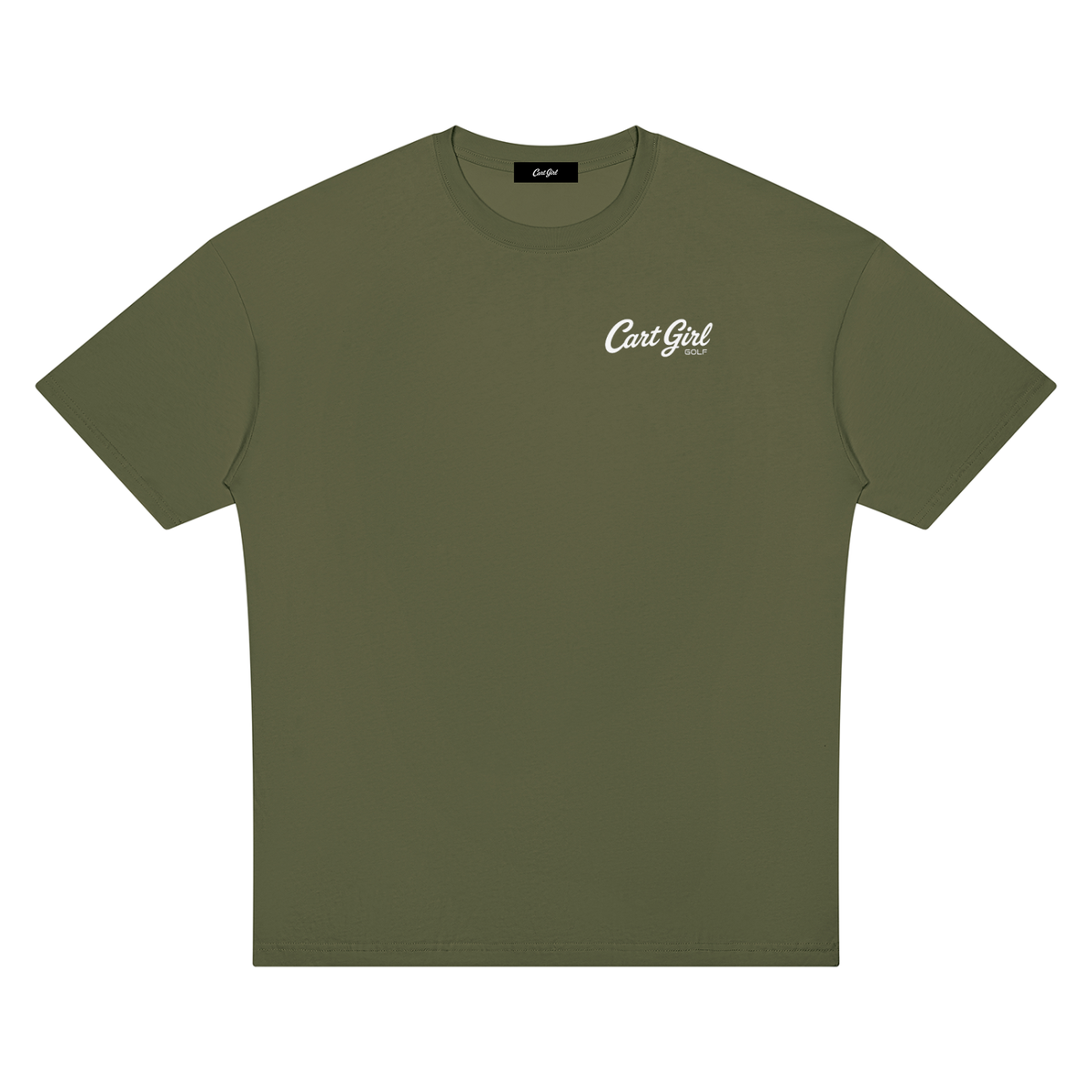 DROP SHOULDER CG HEART GRAPHIC T