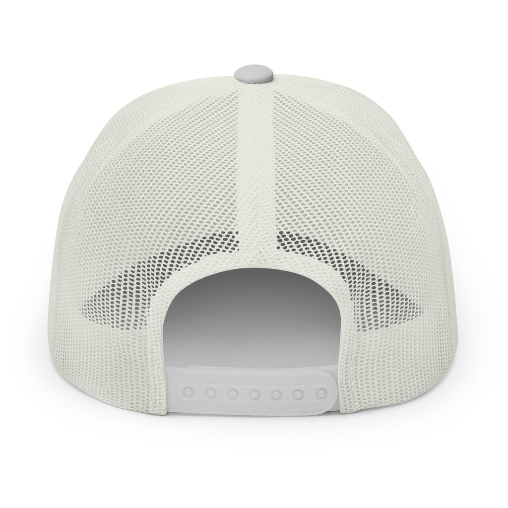 Embroidered 'CG' Patch Trucker Cap — Retro Snapback Hat