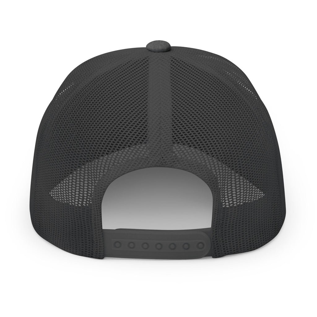 Embroidered 'CG' Patch Trucker Cap — Retro Snapback Hat