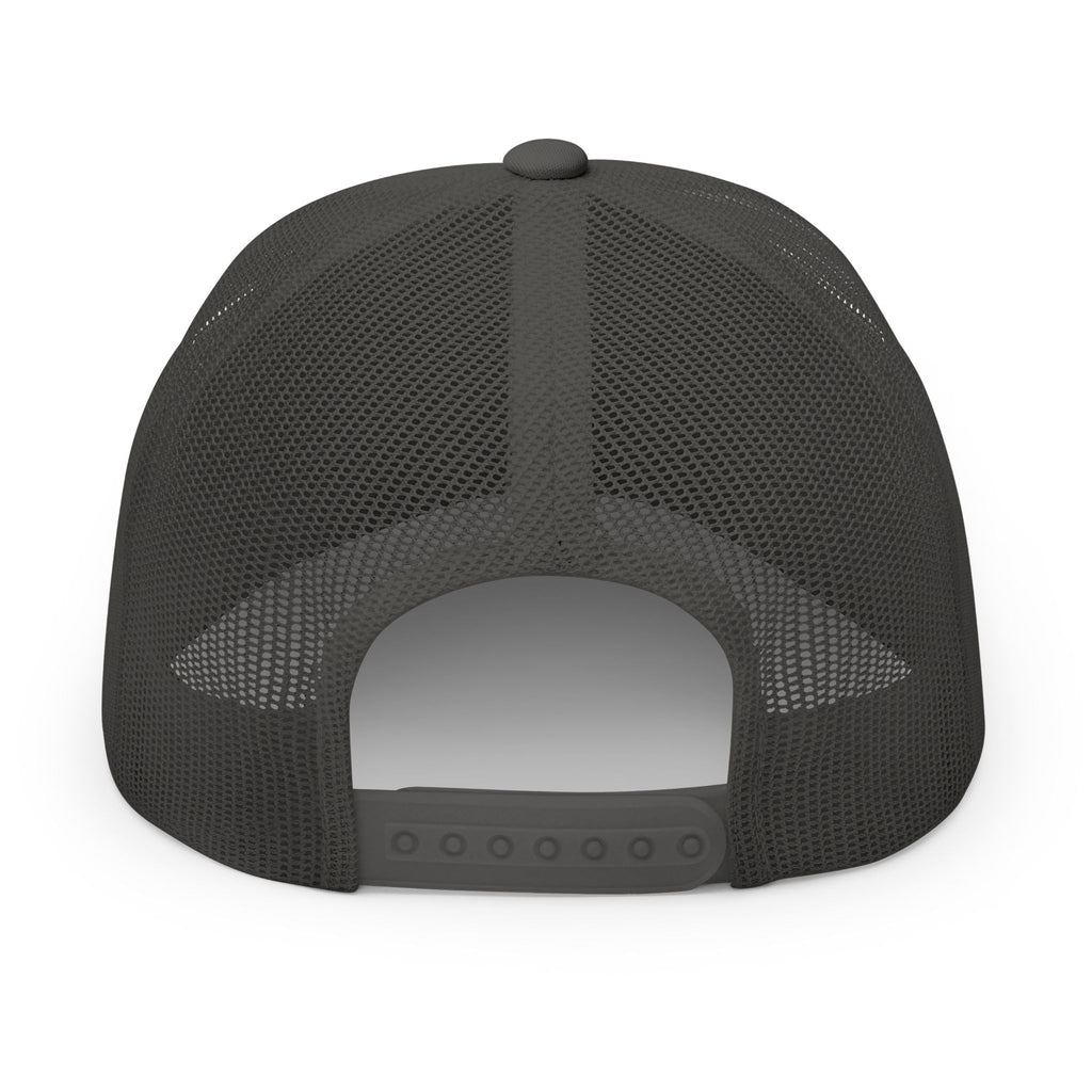 Embroidered 'CG' Patch Trucker Cap — Retro Snapback Hat