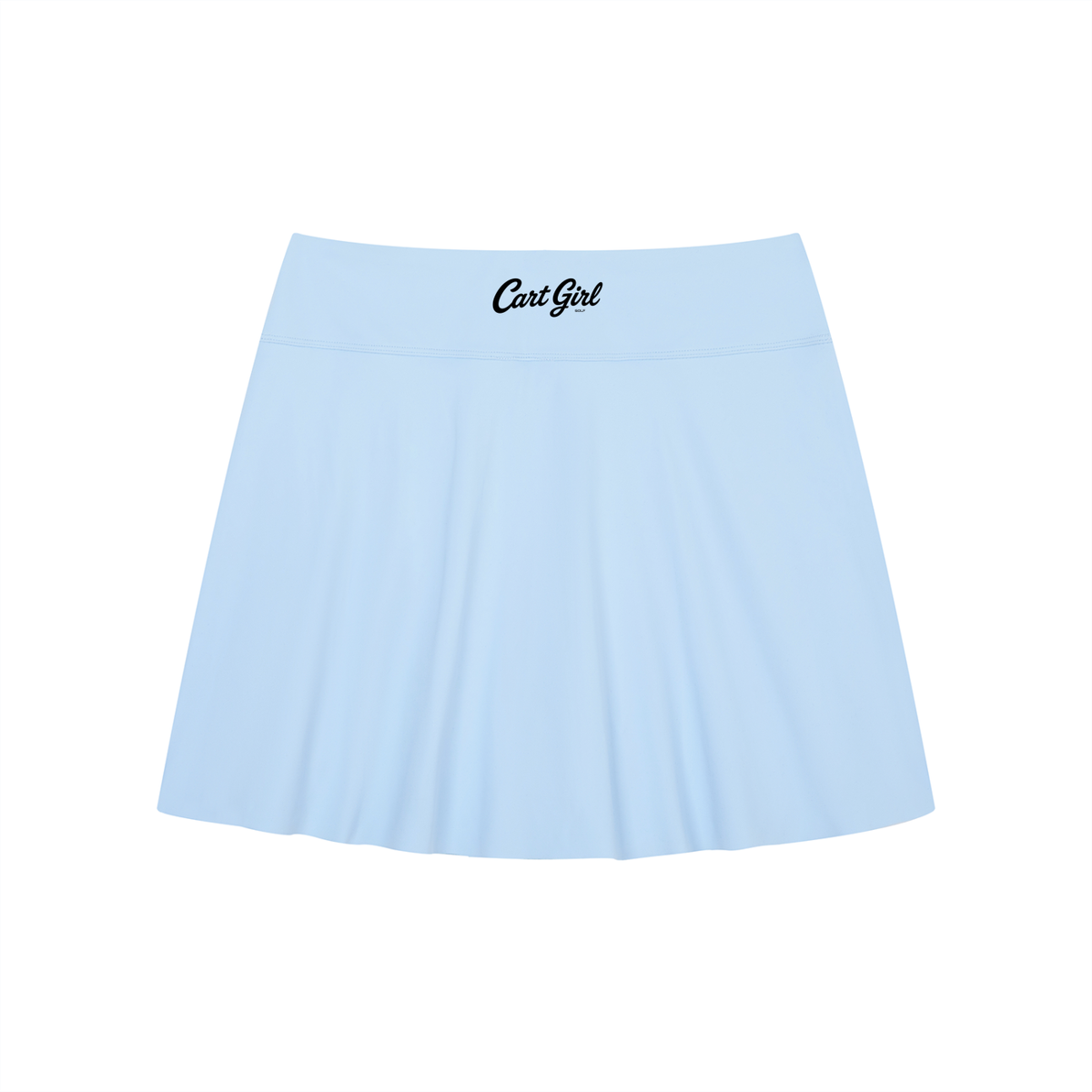 A LINE CONTRAST SKIRT