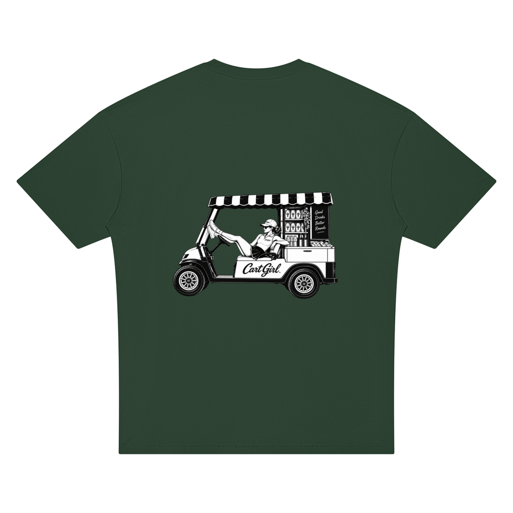 DROP SHOULDER CG GRAPHIC T