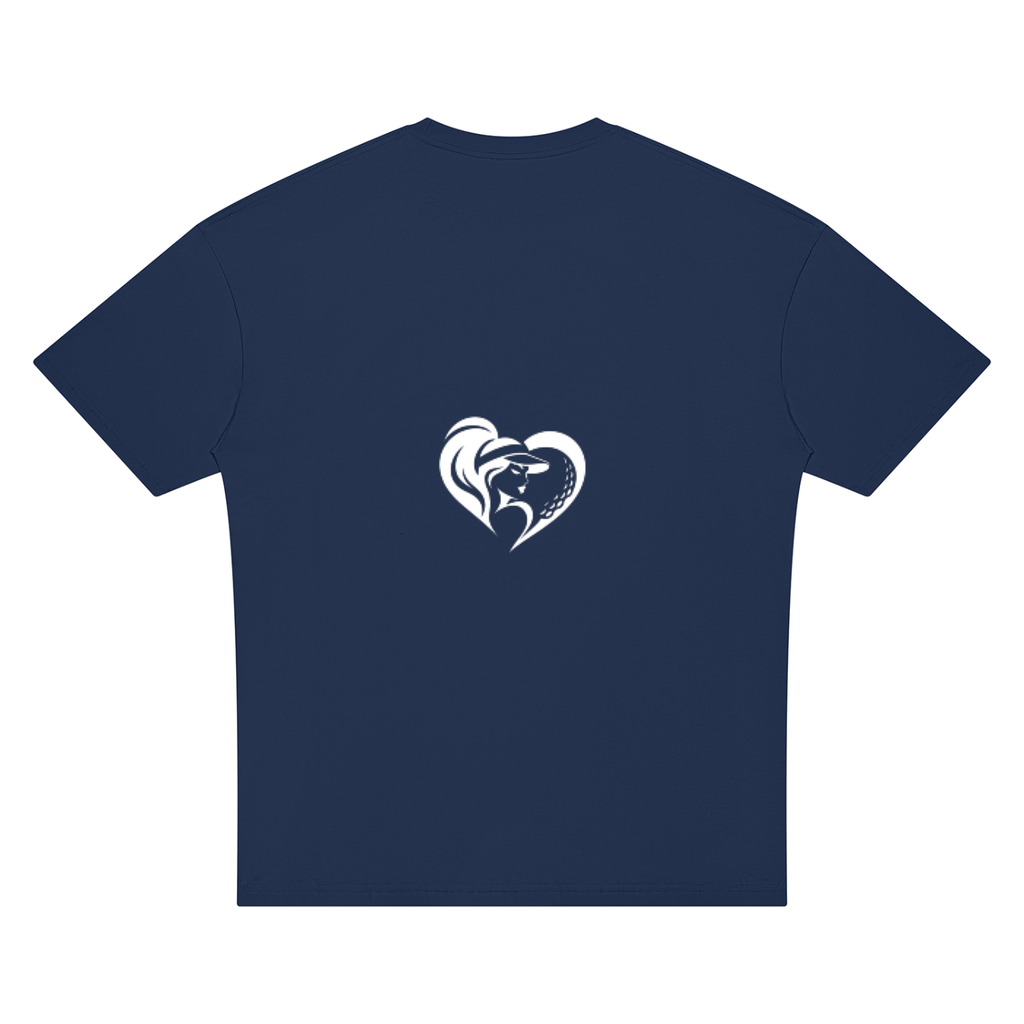 DROP SHOULDER CG HEART GRAPHIC T