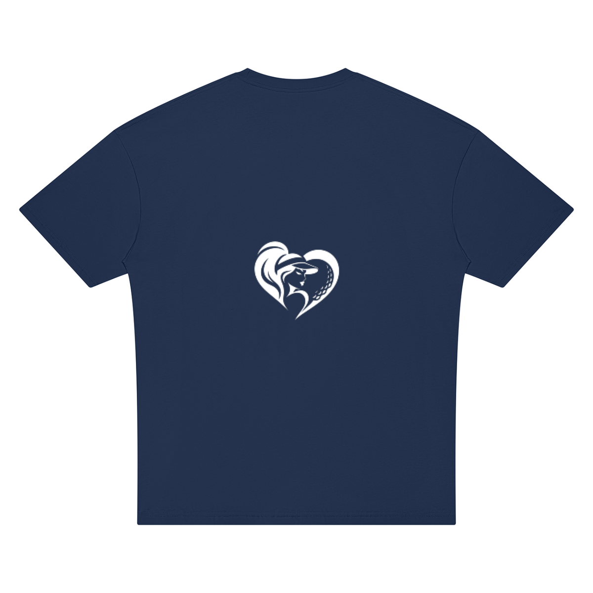 DROP SHOULDER CG HEART GRAPHIC T