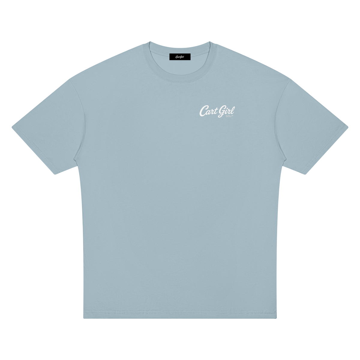 DROP SHOULDER CG HEART GRAPHIC T