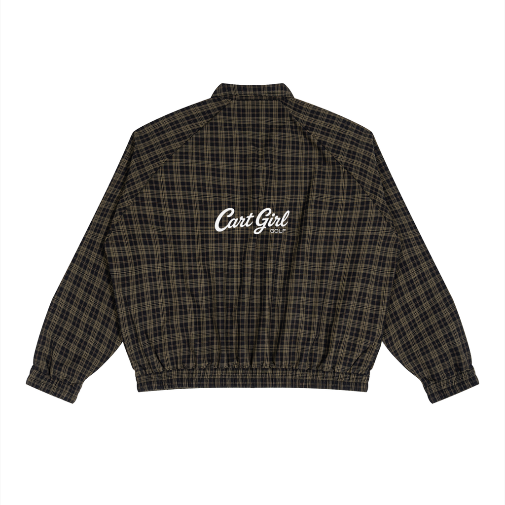 CART GIRL PLAID ZIP