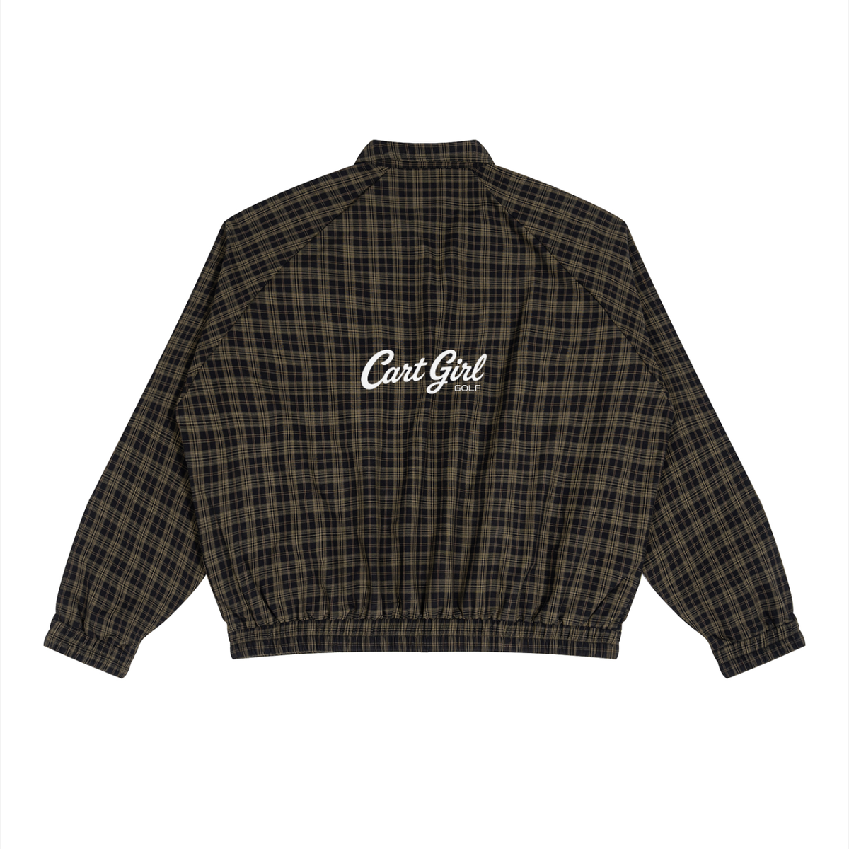 CART GIRL PLAID ZIP