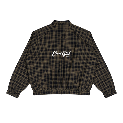 CART GIRL PLAID ZIP