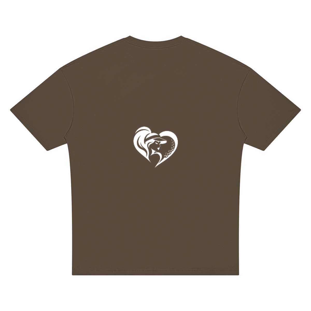 DROP SHOULDER CG HEART GRAPHIC T