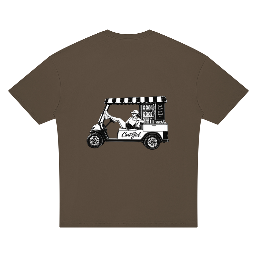 DROP SHOULDER CG GRAPHIC T