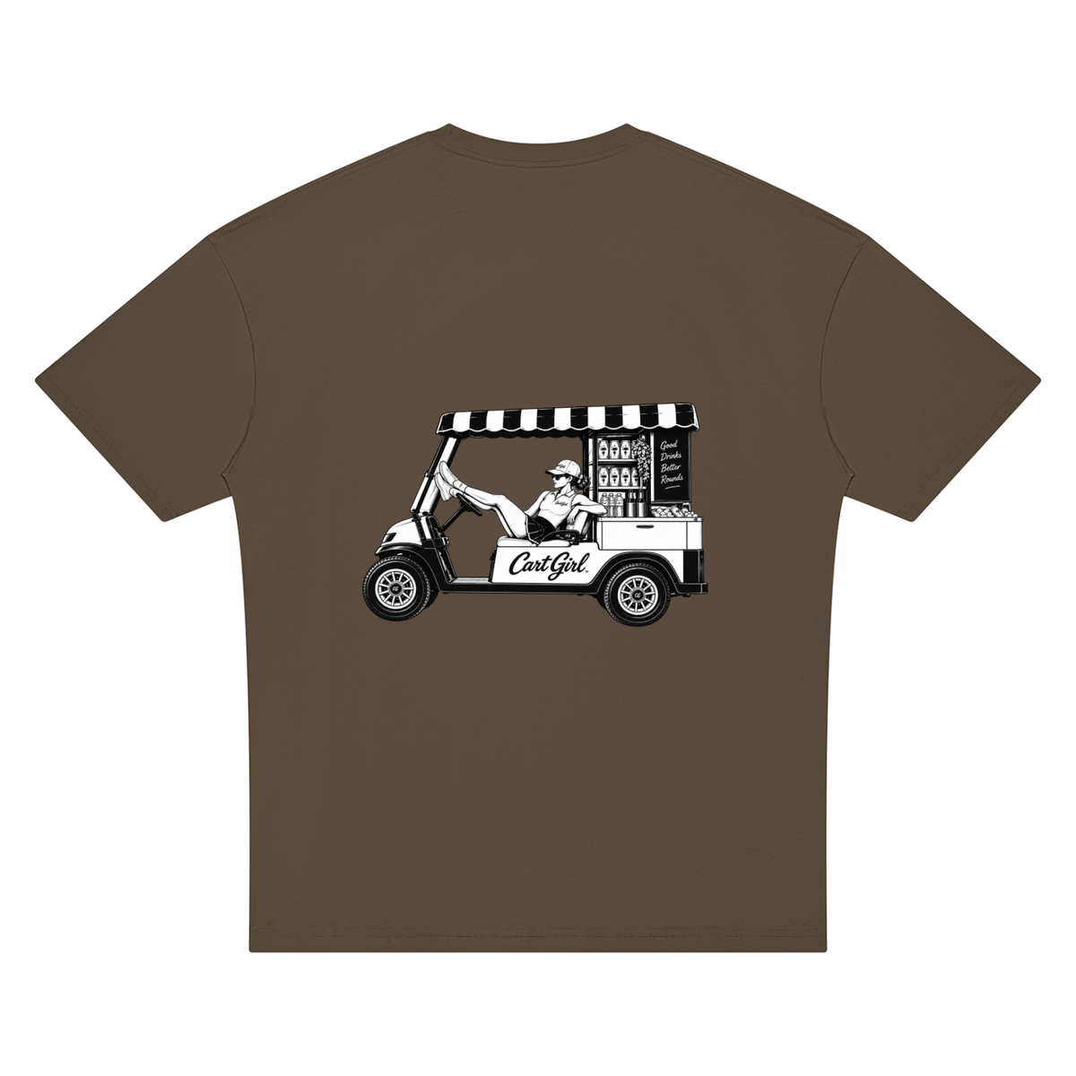 DROP SHOULDER CG GRAPHIC T
