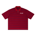 STRIPED BOXY POLO