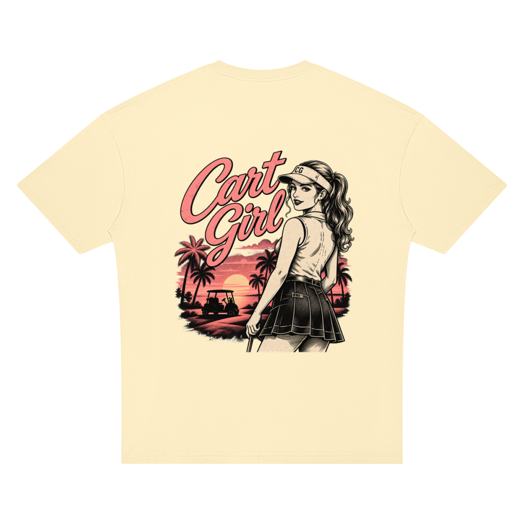 SUNSET DROP SHOULDER T