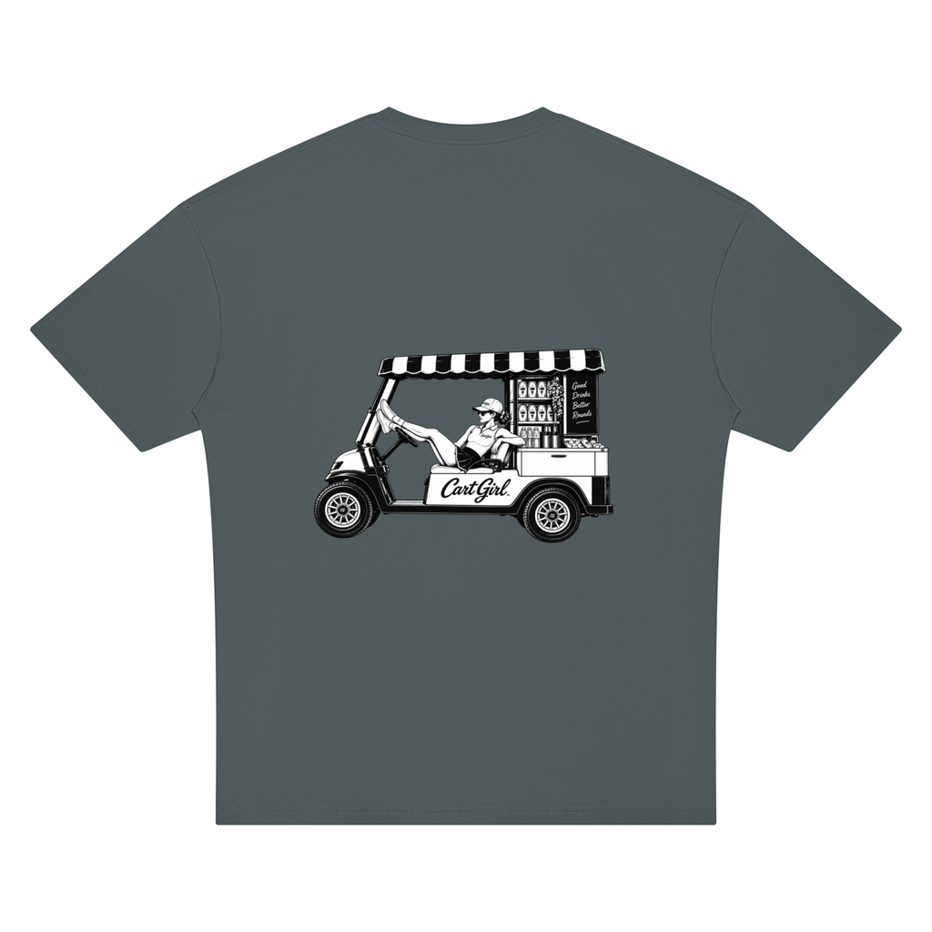 DROP SHOULDER CG GRAPHIC T
