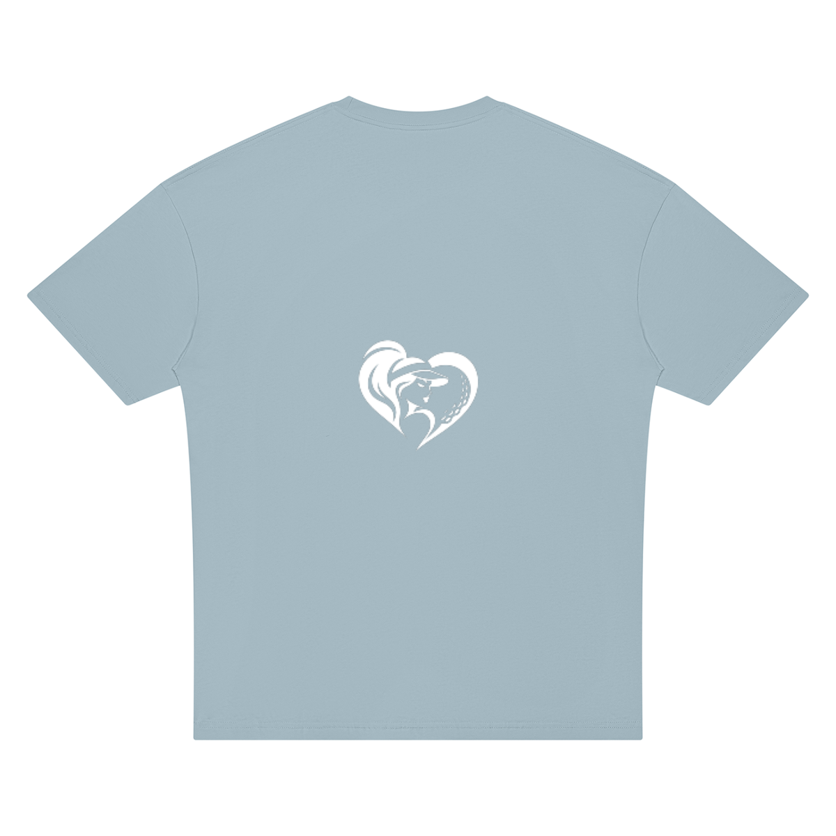 DROP SHOULDER CG HEART GRAPHIC T