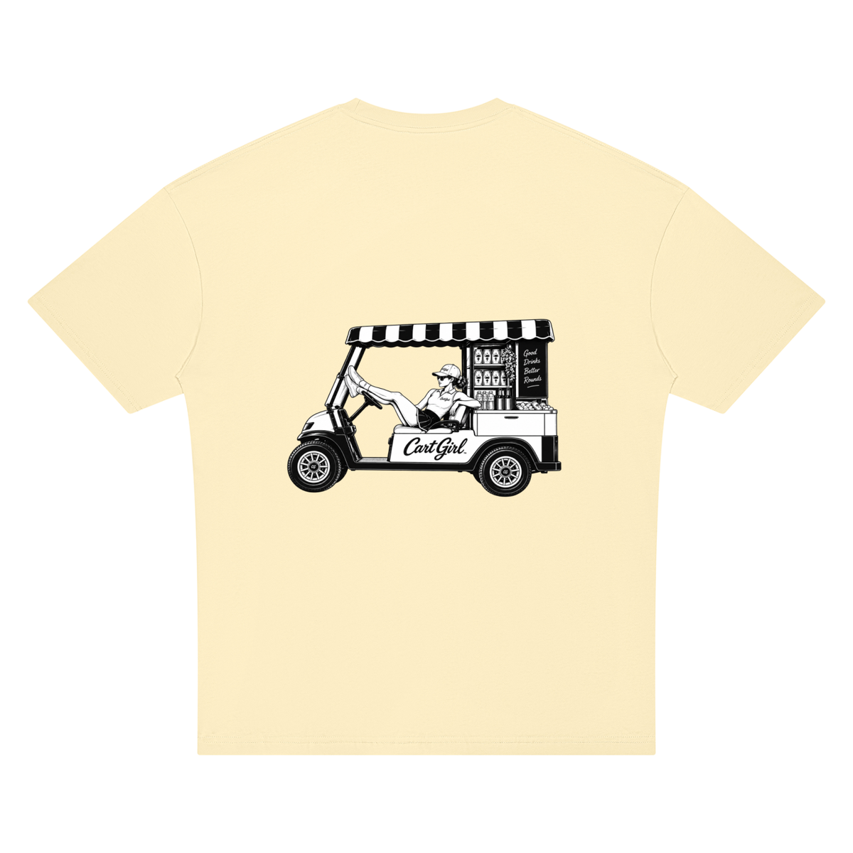 DROP SHOULDER CG GRAPHIC T