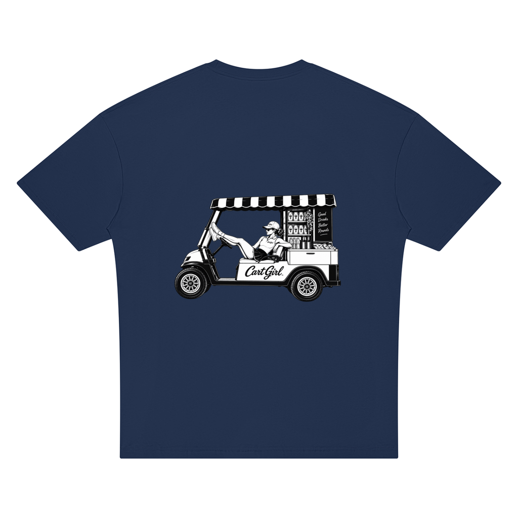 DROP SHOULDER CG GRAPHIC T