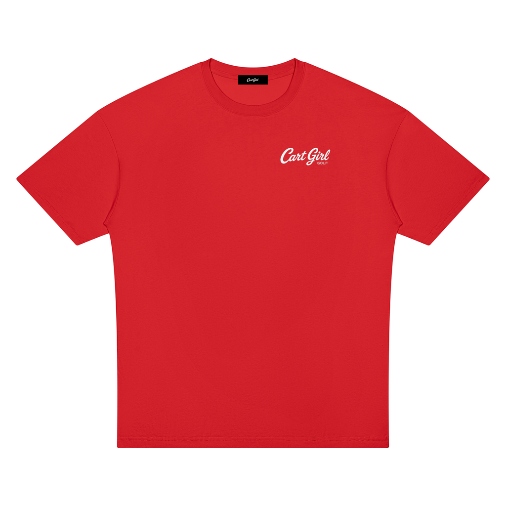 DROP SHOULDER CG HEART GRAPHIC T