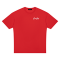 DROP SHOULDER CG HEART GRAPHIC T