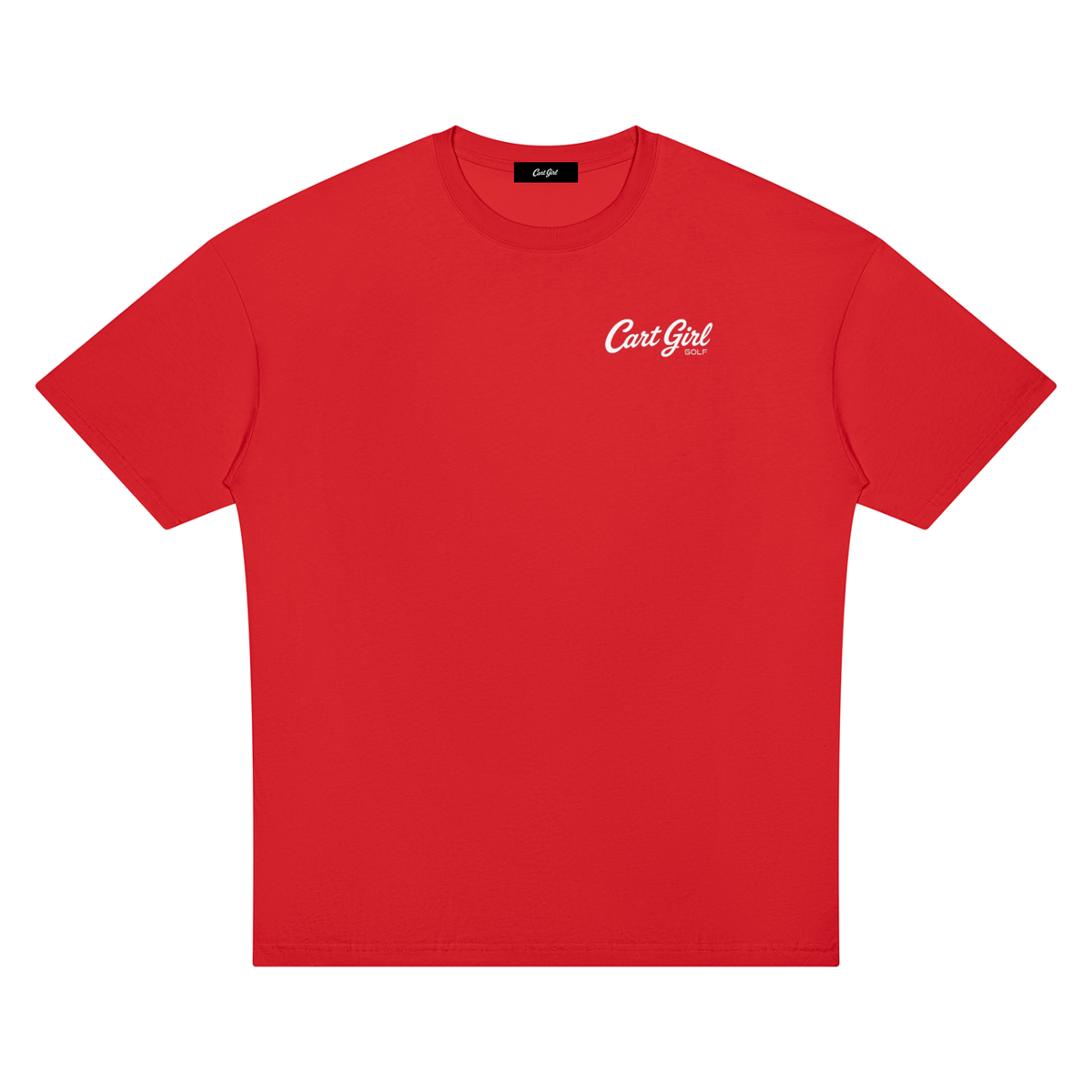 DROP SHOULDER CG HEART GRAPHIC T