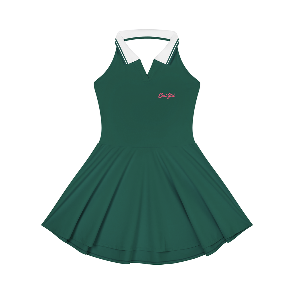 COLLARED A LINE DRESS