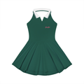 COLLARED A LINE DRESS