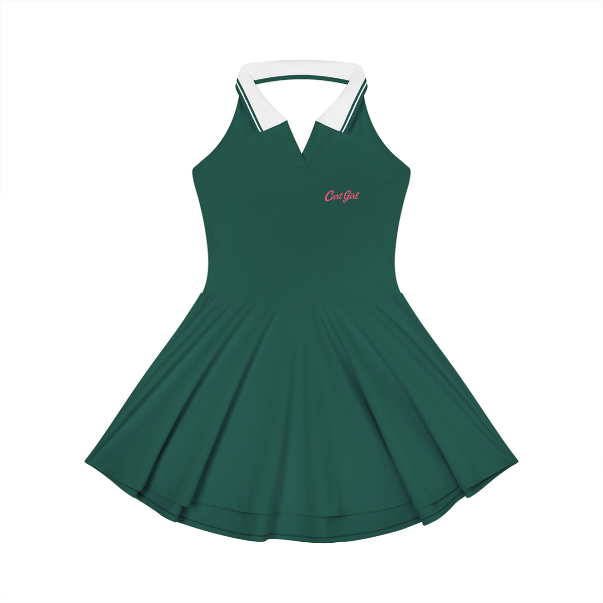 COLLARED A LINE DRESS