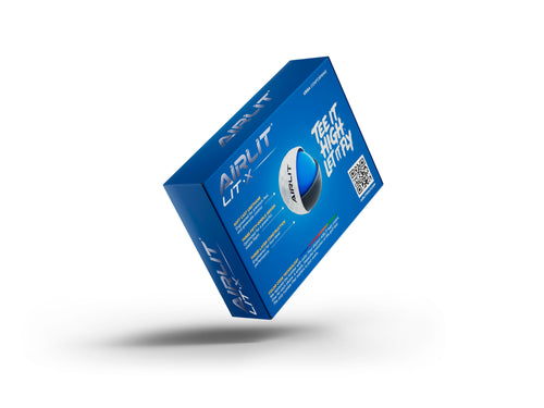 AIRLIT LIT · X GOLF BALLS ONE DOZEN