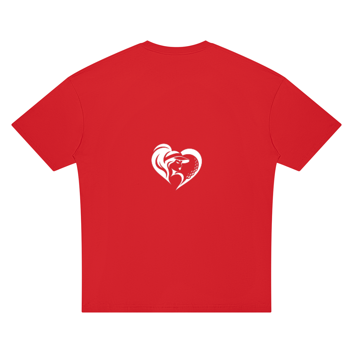 DROP SHOULDER CG HEART GRAPHIC T