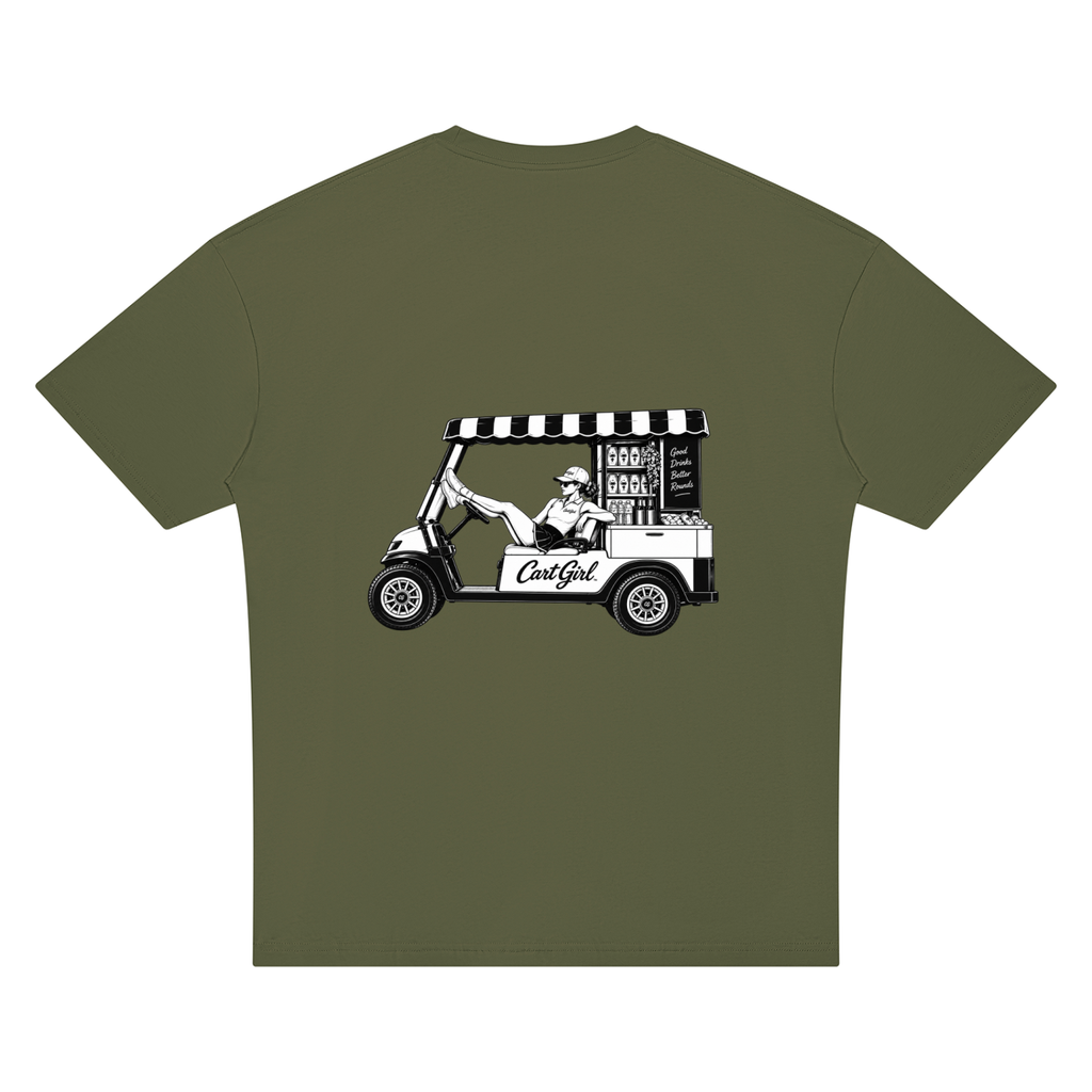 DROP SHOULDER CG GRAPHIC T