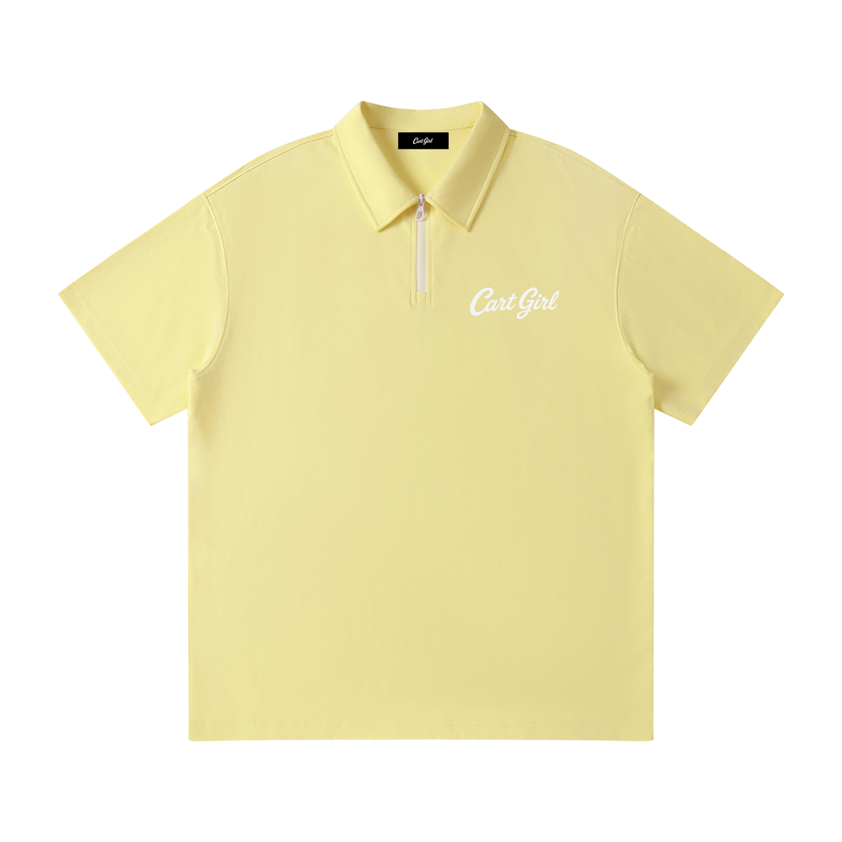 QUARTER ZIP POLO