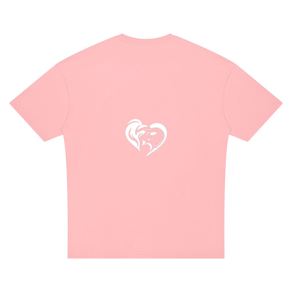 DROP SHOULDER CG HEART GRAPHIC T