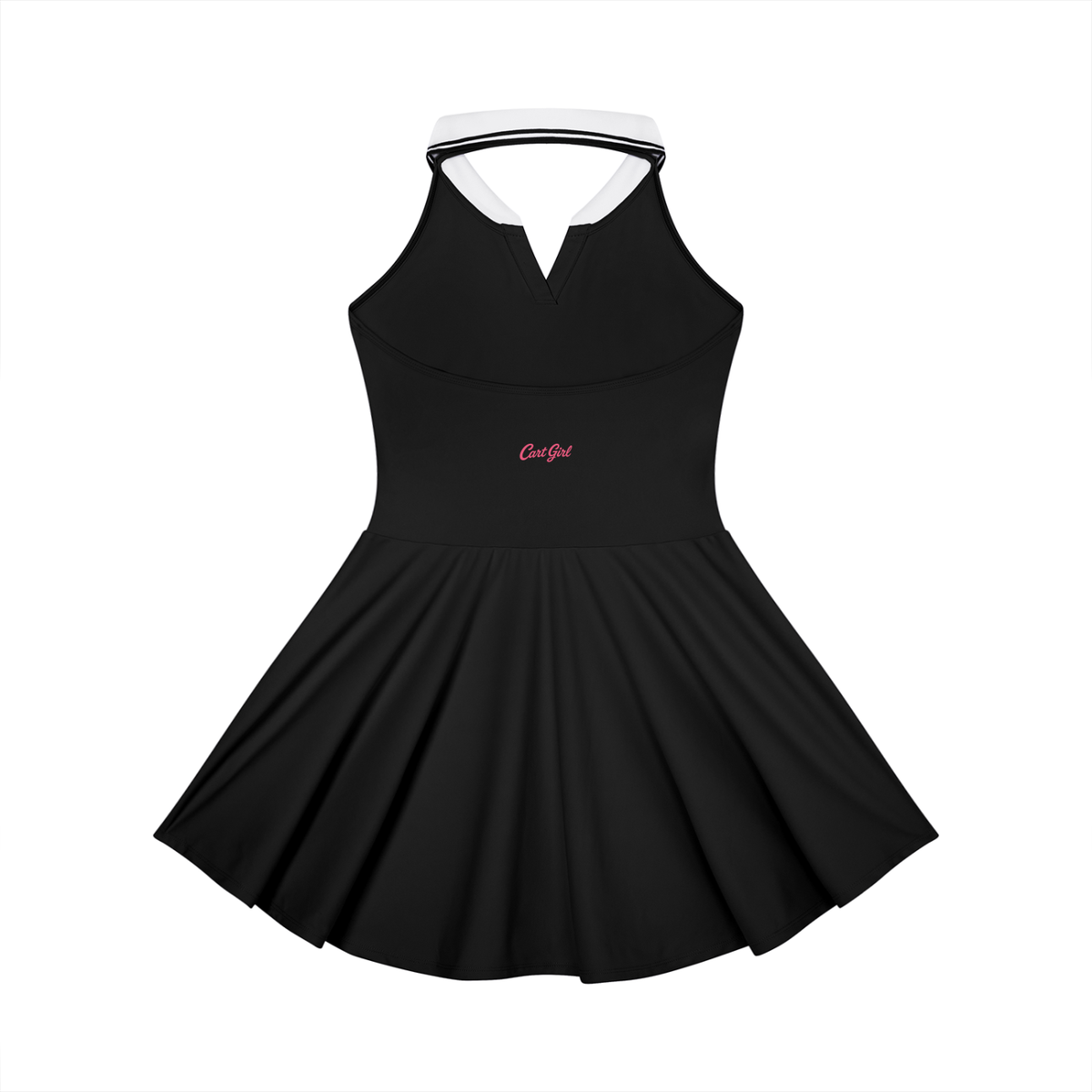 COLLARED A LINE DRESS