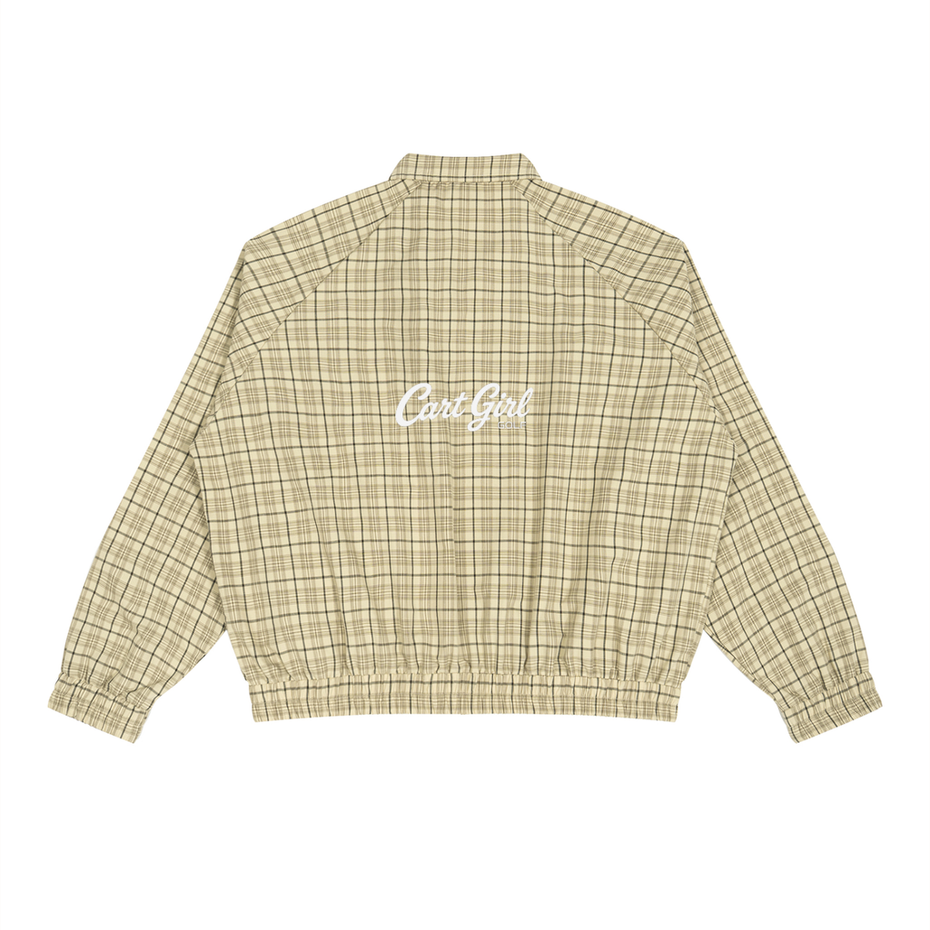 CART GIRL PLAID ZIP