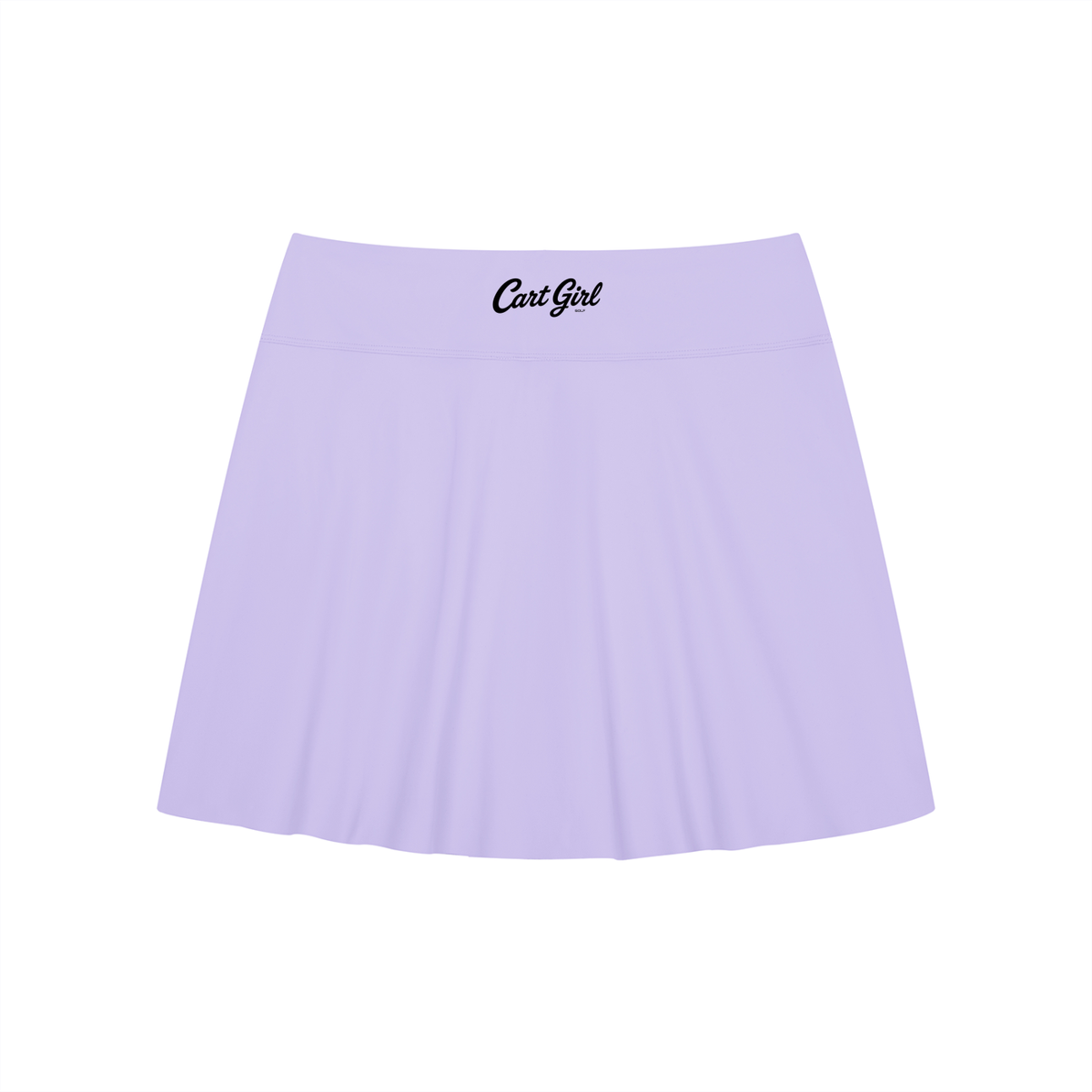 A LINE CONTRAST SKIRT