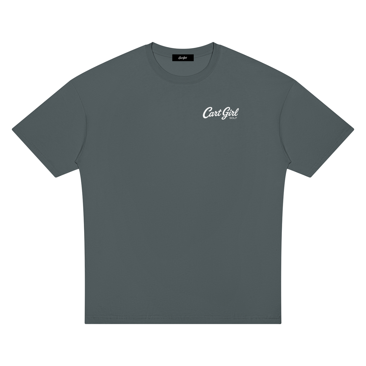 DROP SHOULDER CG HEART GRAPHIC T