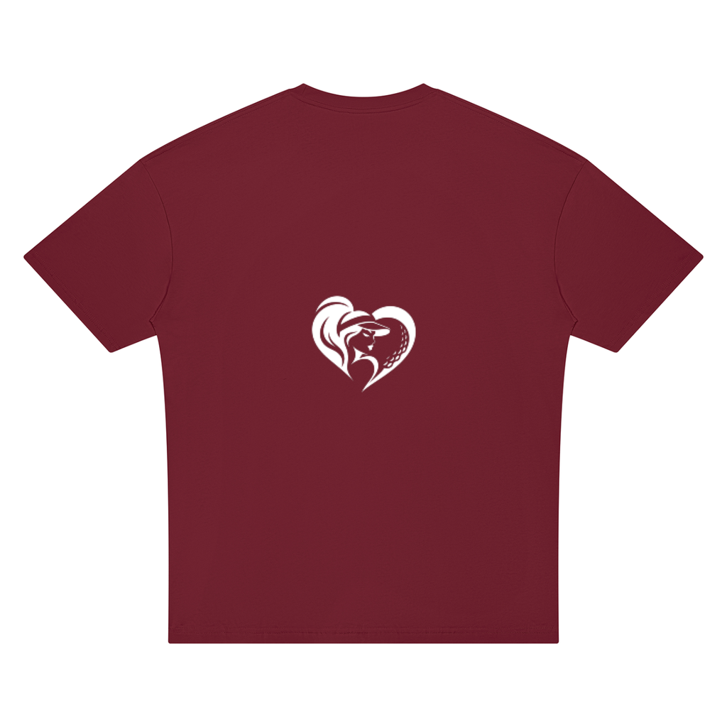 DROP SHOULDER CG HEART GRAPHIC T