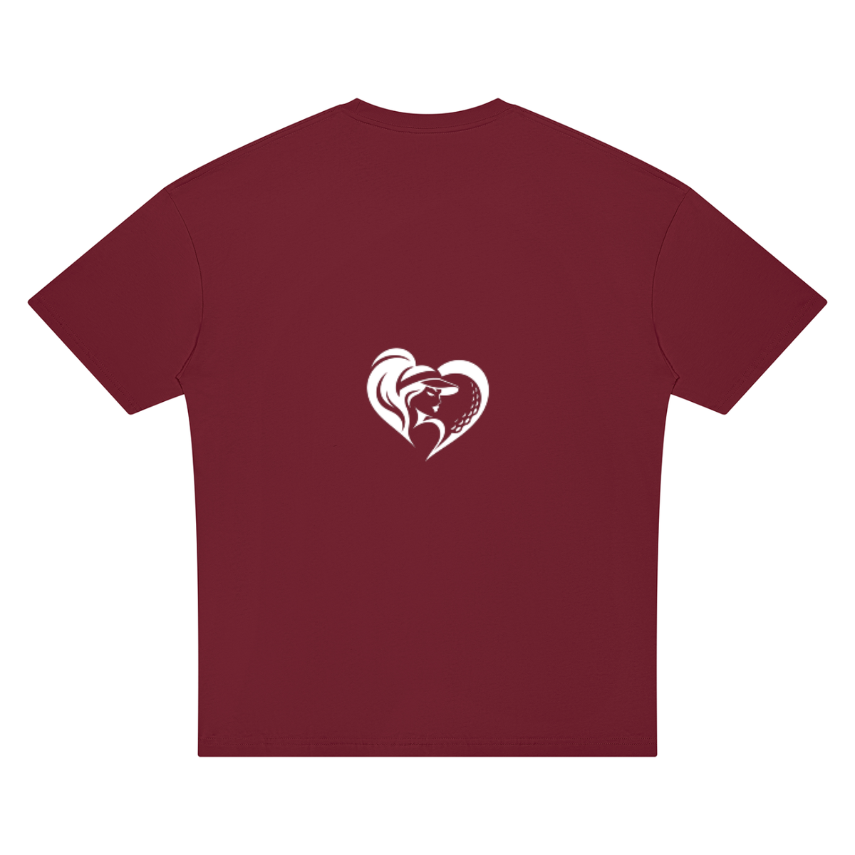 DROP SHOULDER CG HEART GRAPHIC T