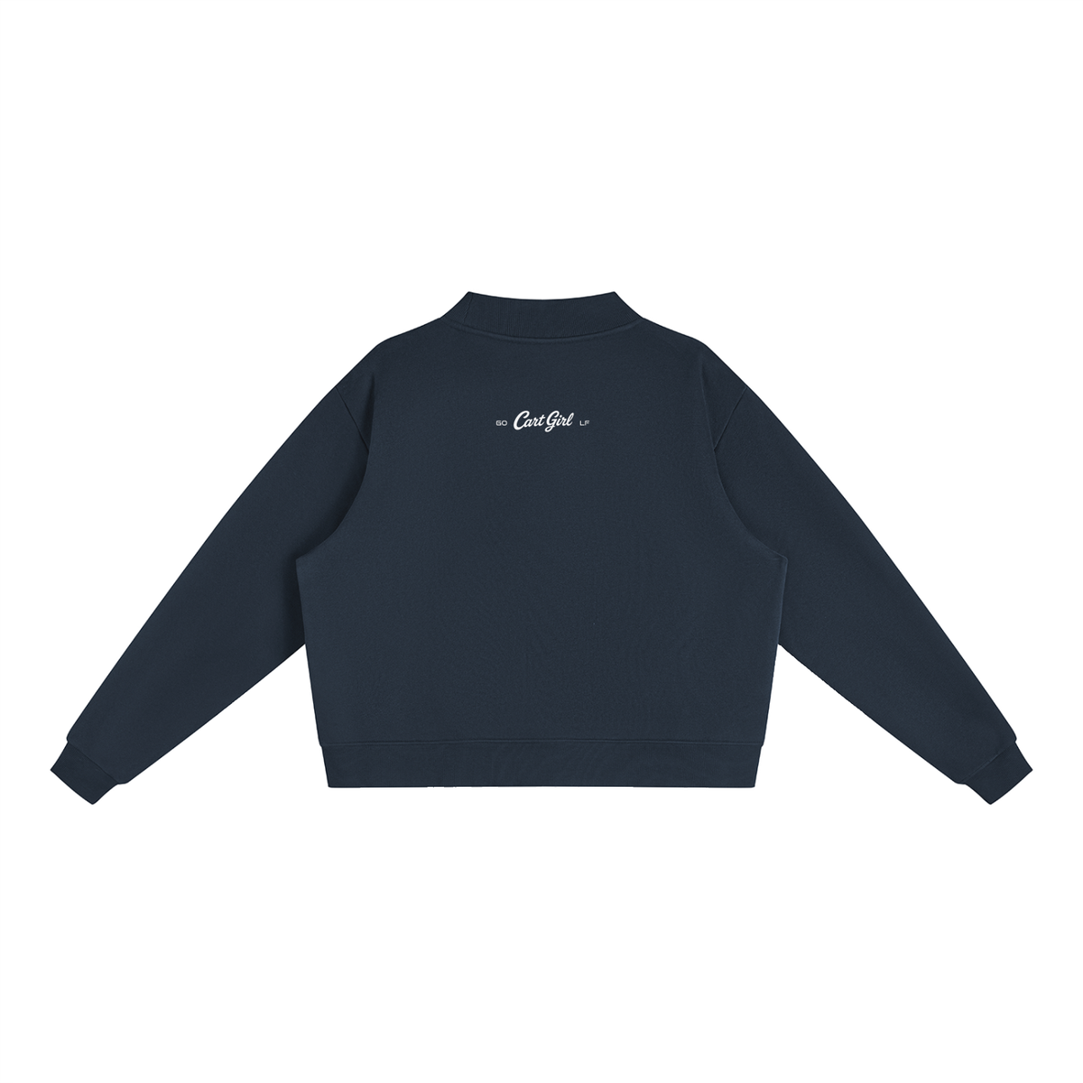 WOMEN'S FLEECE CREW NECK HEART SWEATSHIRT