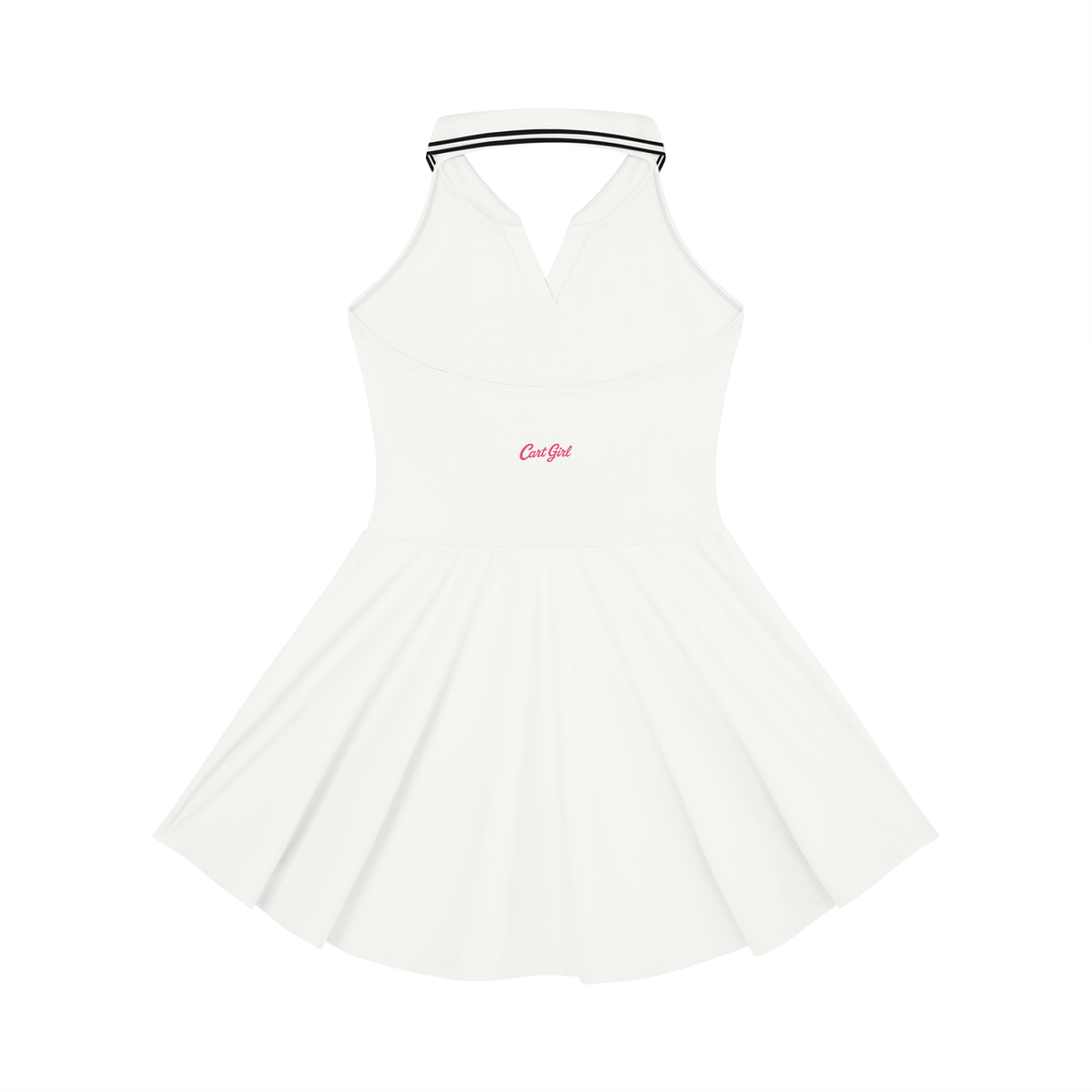 COLLARED A LINE DRESS