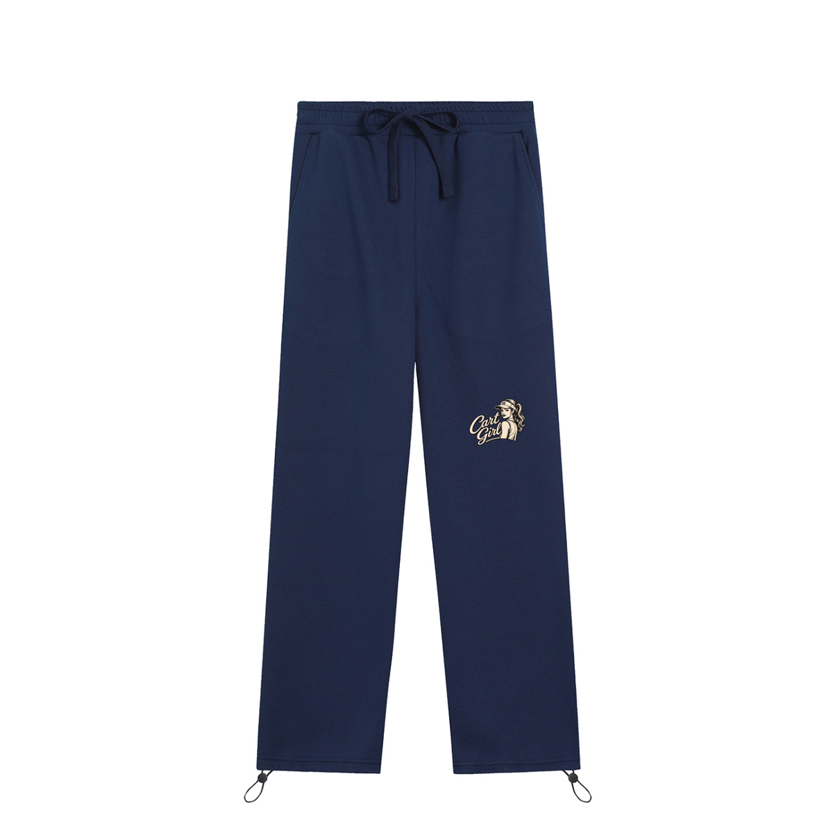 DRAWSTRING STRAIGHT LEG SWEATPANTS