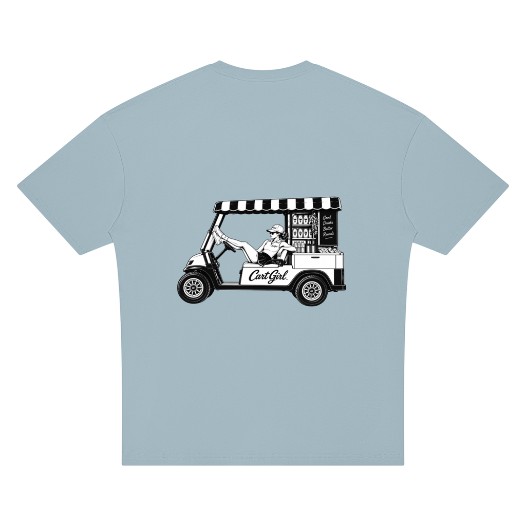 DROP SHOULDER CG GRAPHIC T
