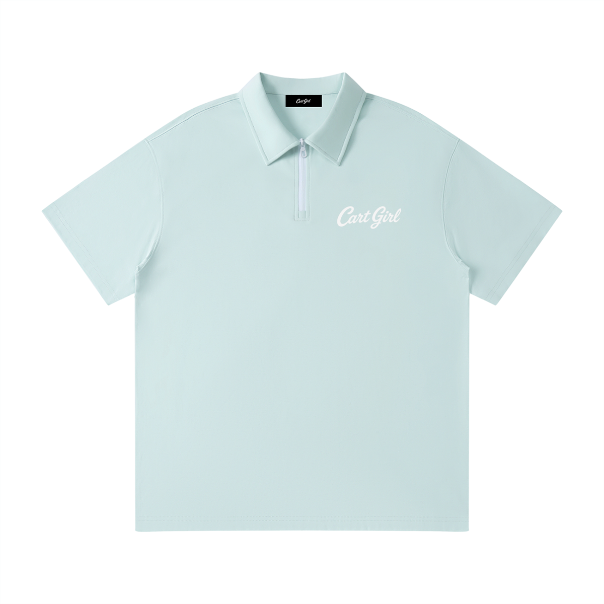 QUARTER ZIP POLO