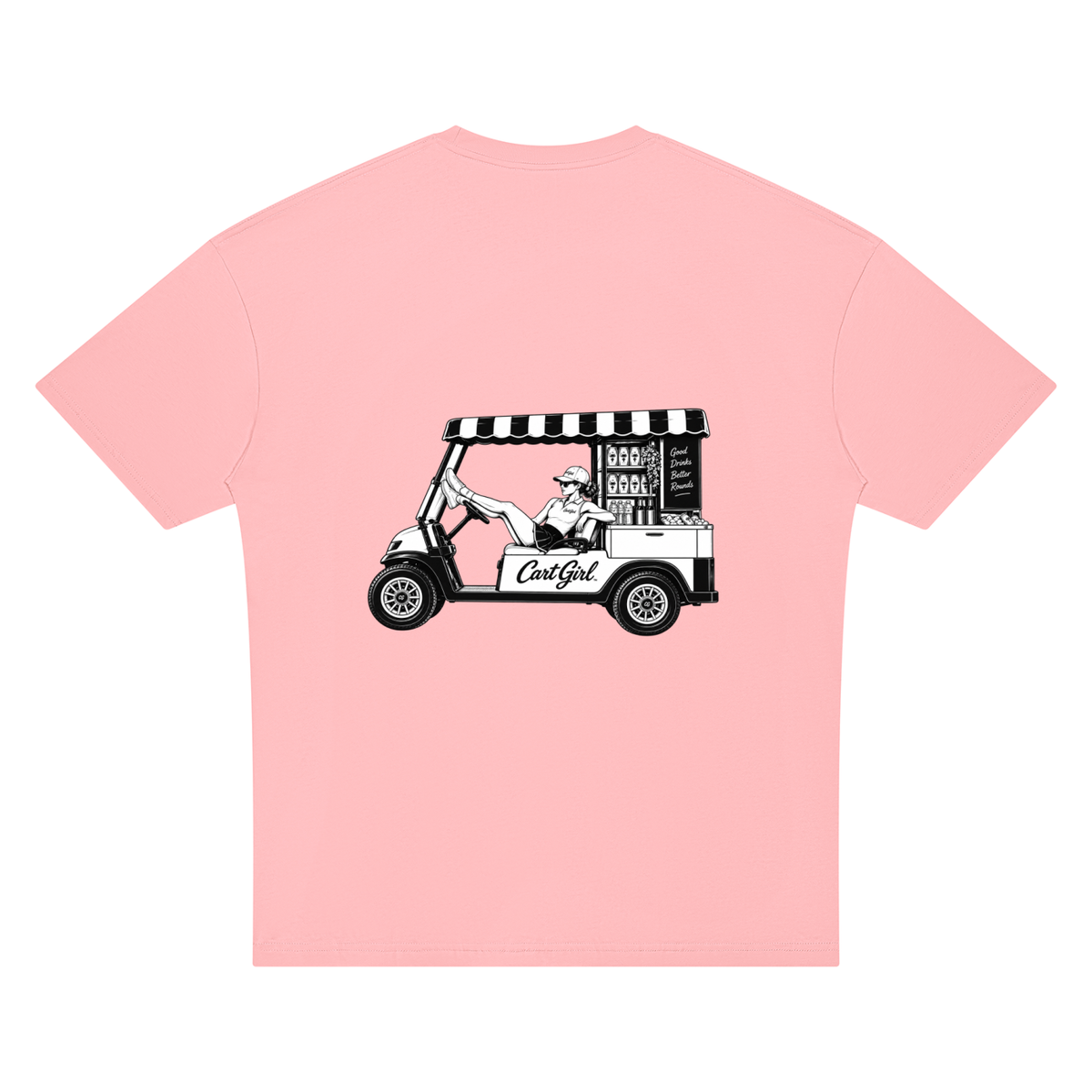 DROP SHOULDER CG GRAPHIC T
