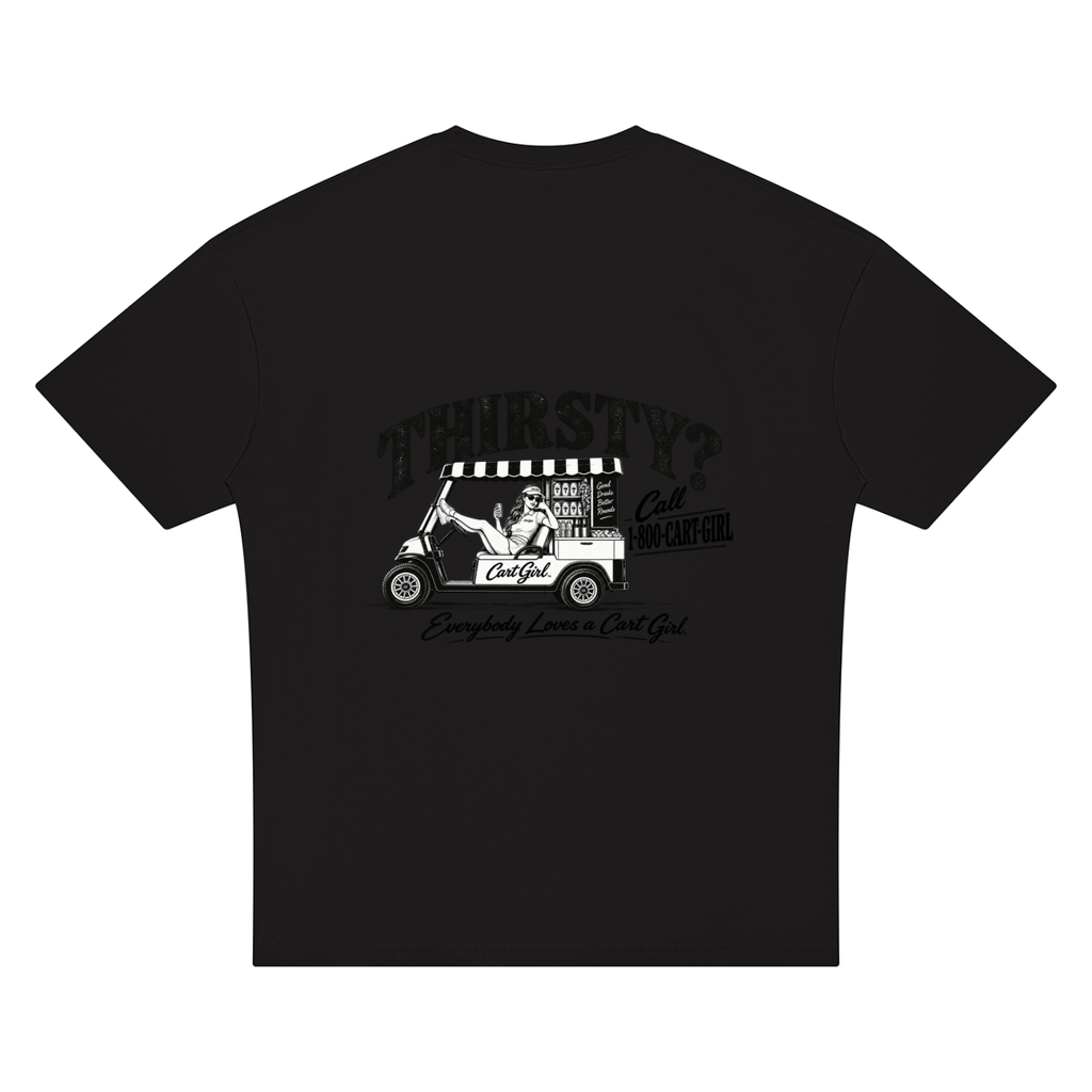 1-800 CART GIRL DROP SHOULDER