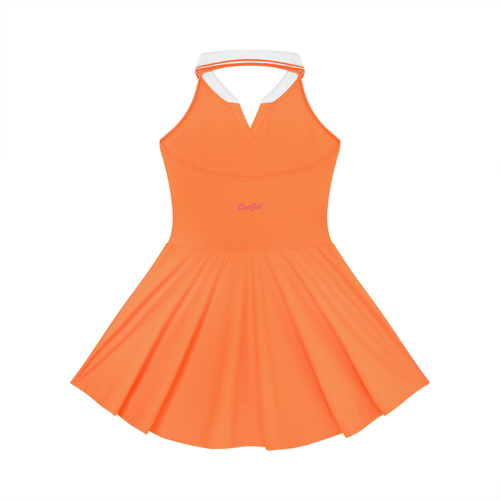 COLLARED A LINE DRESS