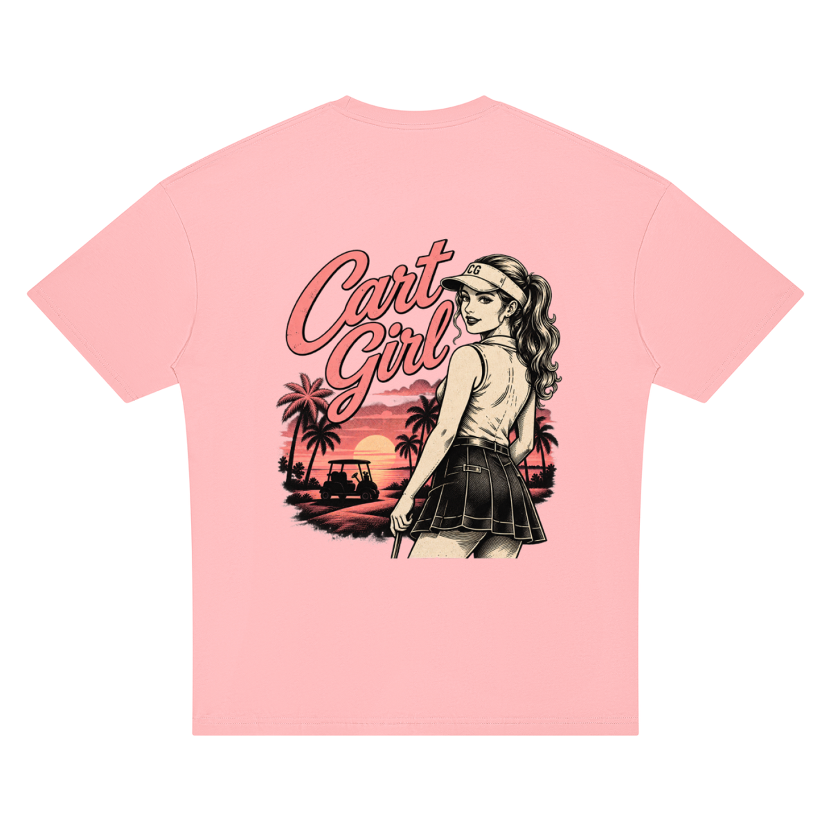 SUNSET DROP SHOULDER T