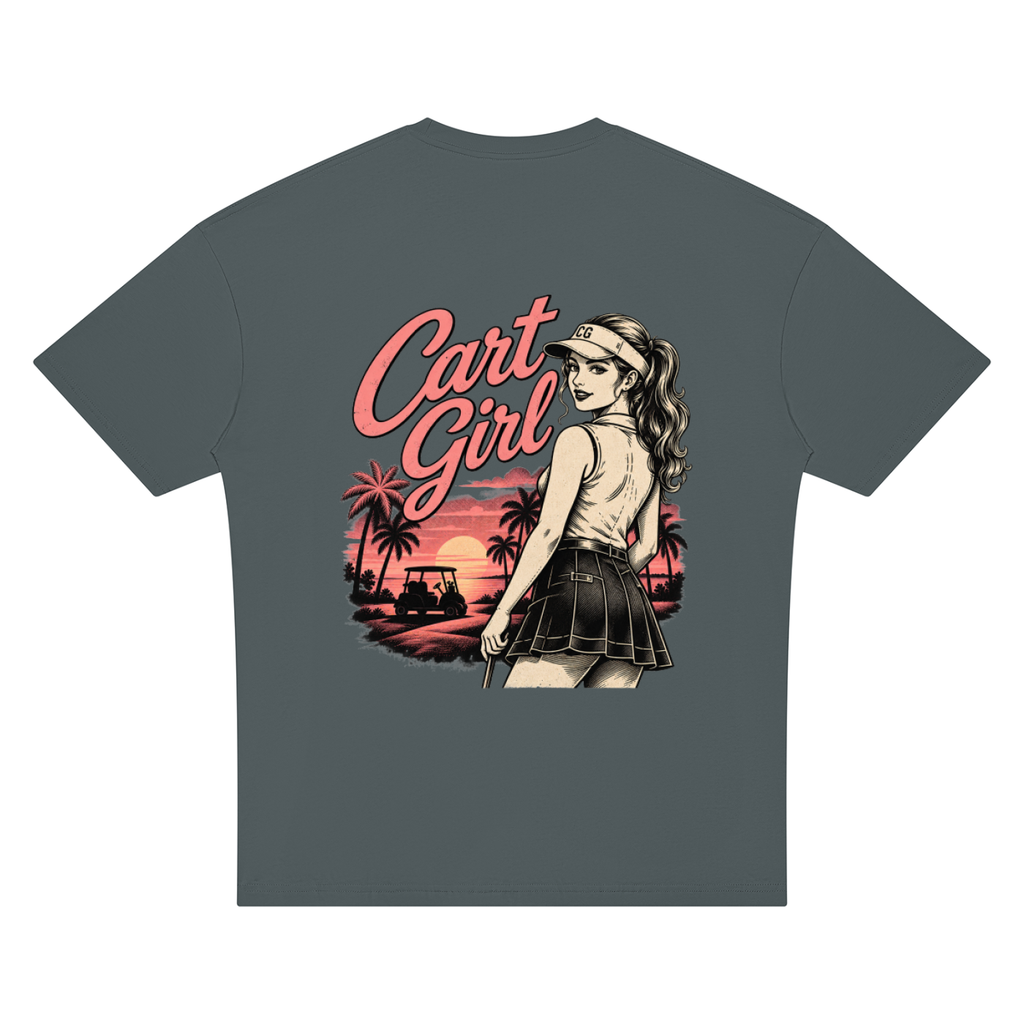 SUNSET DROP SHOULDER T