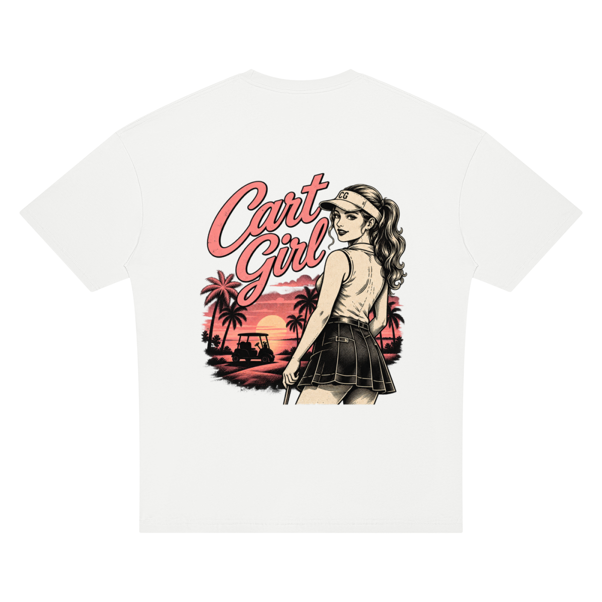 SUNSET DROP SHOULDER T