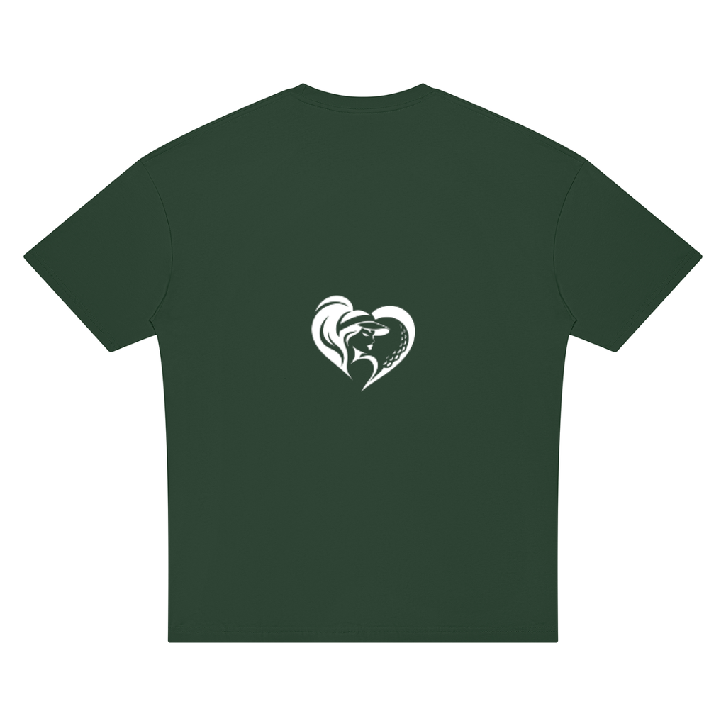 DROP SHOULDER CG HEART GRAPHIC T